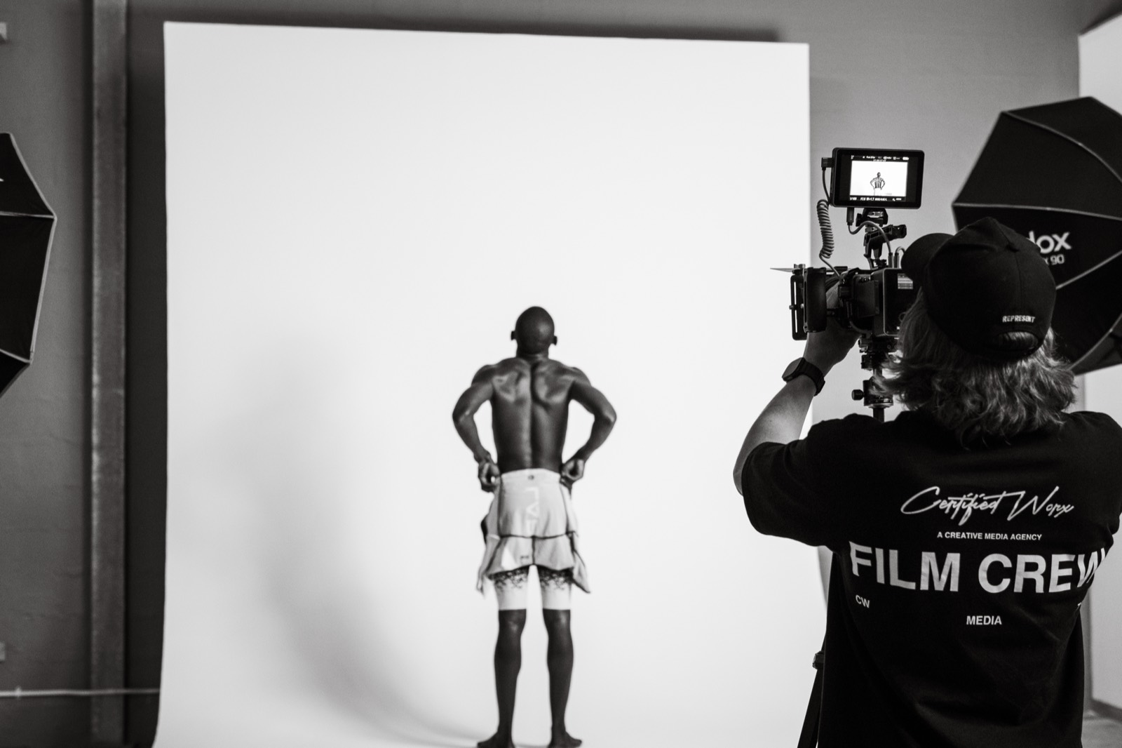 Studio Sessions athlete portraits still