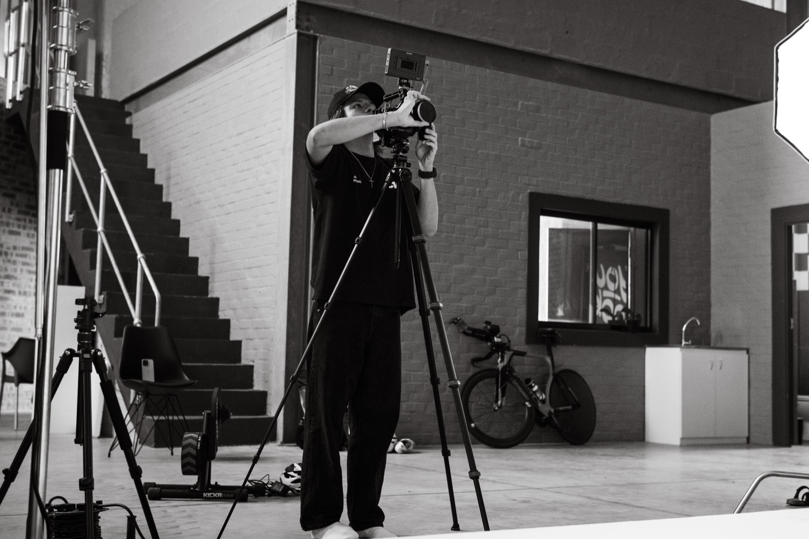 Off The Clock location film still