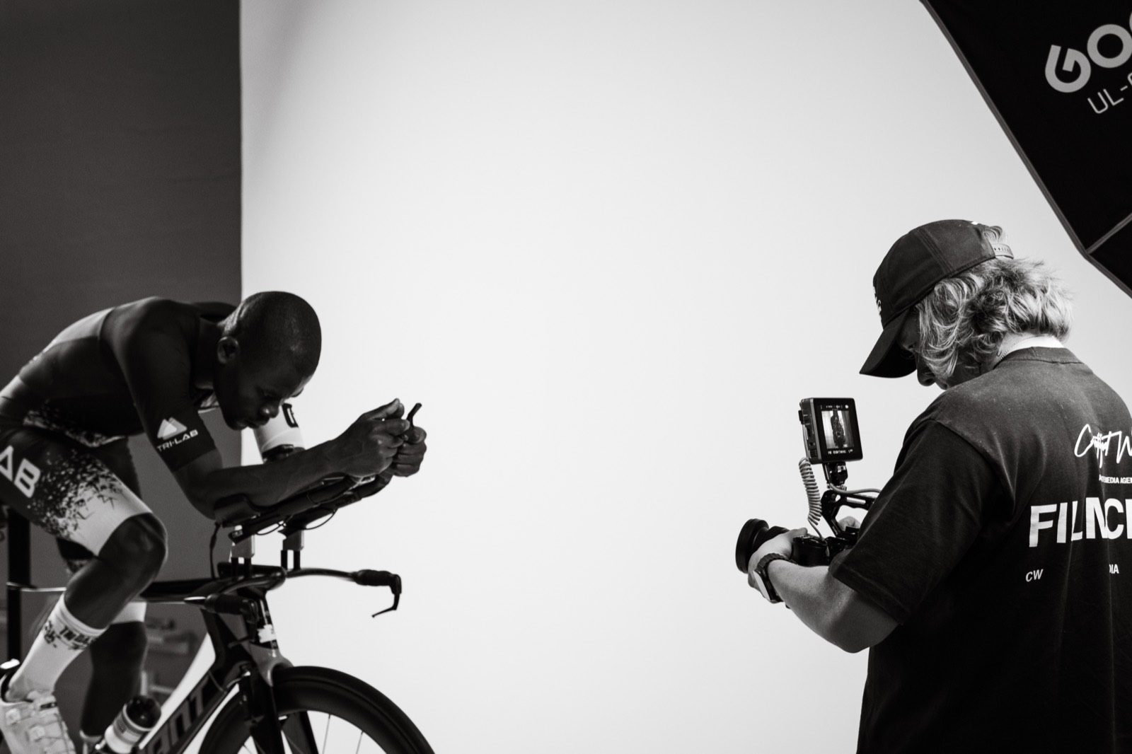 Gravel Lab cycling series still